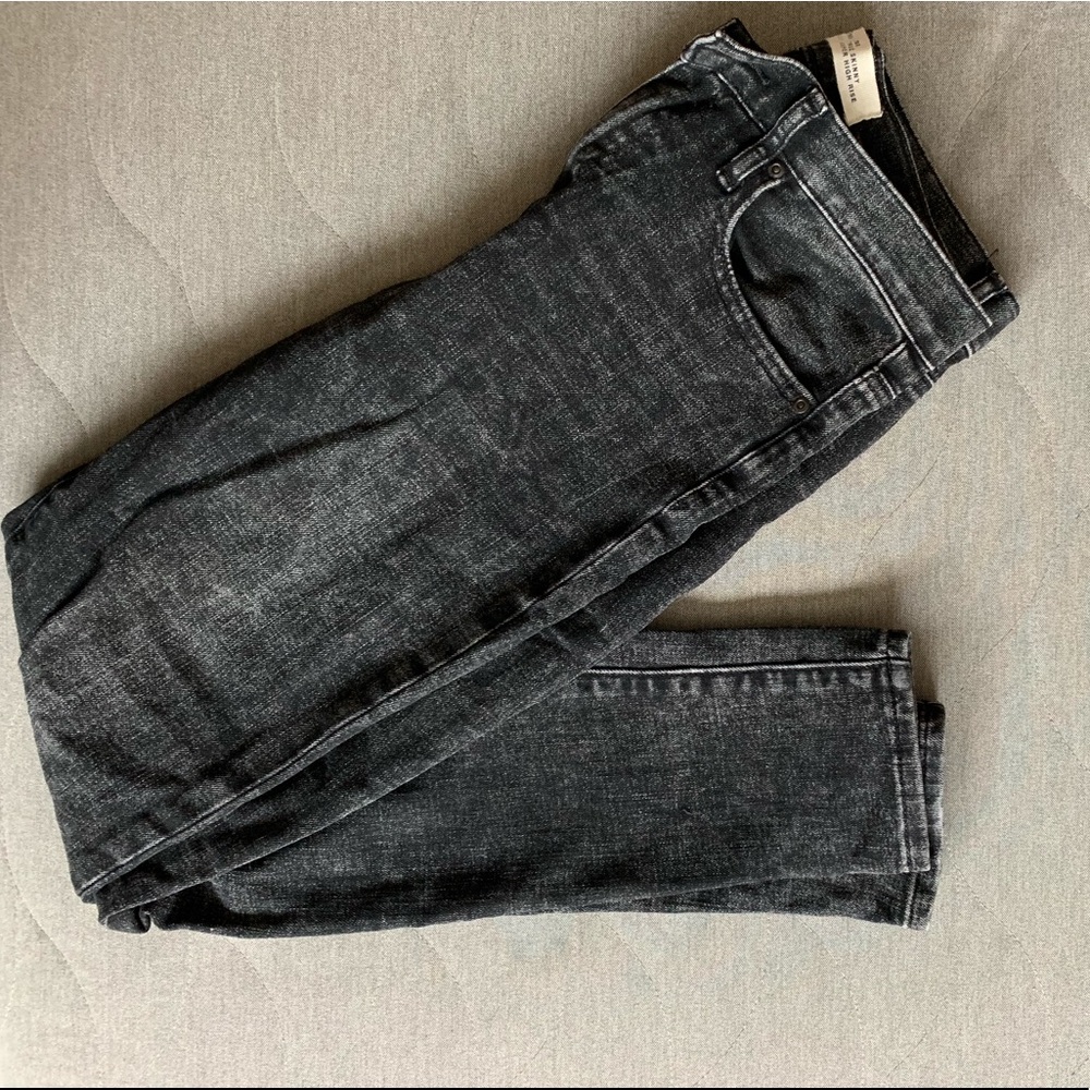 Dark gray wash GAP jeans